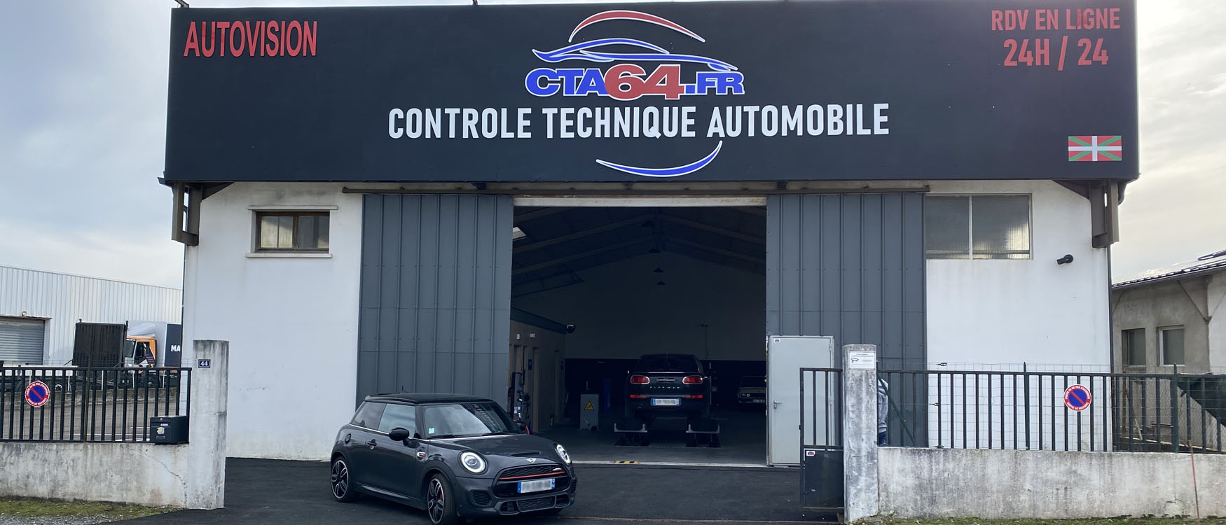 NOUVEAU centre de controle technique à Bayonne St Frédéric